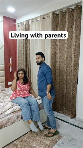 Kash kisi jadu ne yahaa b hath fer diya hota😂 #husbandwife #fyp #trendingshorts #comedy #aakankshay