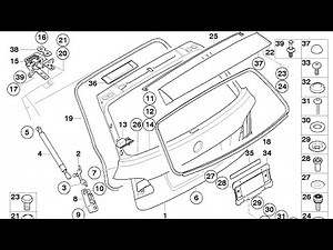 Central locking not working BMW E61/E91, how to check diversity module and cables. Diagnosis and ...