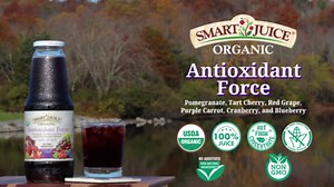 Smart Juice Antioxidant Force Organic Juice - 33.8 fl oz (1L) - (Case of 6)