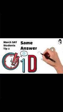 SAT Math - Same Answer Strategy