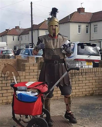 INHWOI on Instagram: "during the 2020 lockdown, postman jon matson began delivering parcels in full costume to ease stress, a gesture that quickly gained local and online attention. his small act of humour highlighted the value of everyday kindness in difficult times. #reels #instareels #humanstories #feelgoodcontent #everydayheroes"