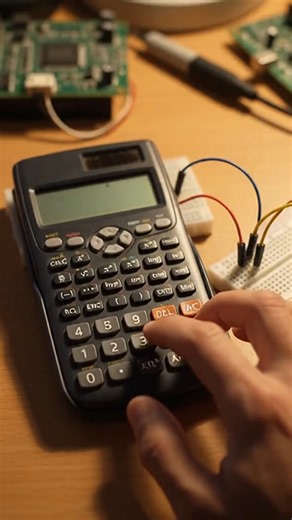 I Turned My Calculator Into a Morse Code Machine