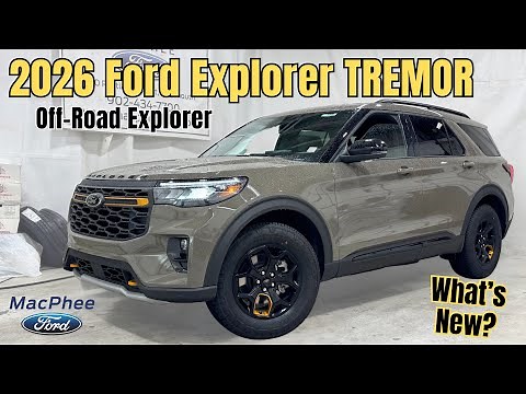 TREMOR EXPLORER!! 2026 Ford Explorer Tremor Off-Road Review
