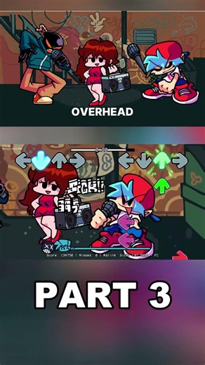 FNF - Overhead (PLAYMIX) Playable [PART 3] #shrots