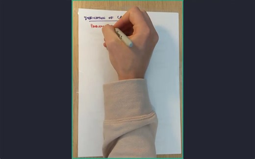 CAPM - Derivation of the Capital Asset Pricing Model