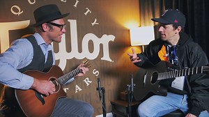 Celebrating all things mahogany, check out Jason Mraz playing this Taylor 324ce Builder's Edition with Taylor Guitars Master Luthier, Andy Powers, at the 2020 NAMM Show. Two craftsmen making music together! | Ernie Williamson Music