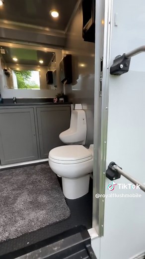 Step inside luxury with a tour of our Royal Flush Mobile Restrooms! 🌟 From VIP weddings to exclusive events, we bring the comfort you deserve. ✨🚻 Don’t let your guests settle for less! #LuxuryRestrooms #WeddingTikTok #EventPlanner #VIPExperience #RestroomRevolution