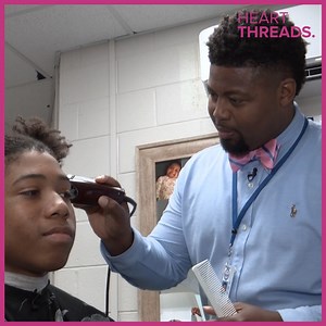 This assistant principal gives students free haircuts as a way to connect and bond with them. 💈 | Humankind
