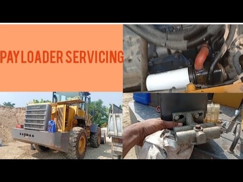 Payloader servicing। Maintenance 250 hours।khansumon1929। New video 2025
