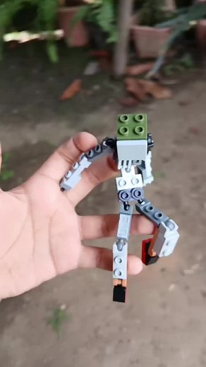 Tutorial de cómo hacer brazos de Legos articulables