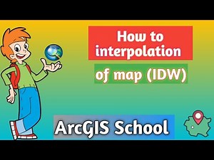 How to interpolation of map (IDW) by arcgis