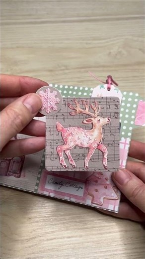 FREE Printable Candy Cottage File Folder #junkjournal #freeprintable #christmascrafts