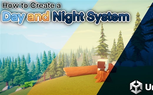[Unity教程][昼夜系统]如何在 Unity 中创建具有雾的昼夜系统