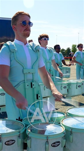 Rhythm X Quads are sooo clean! #wgi2026 #drumline