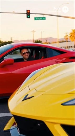 Corvette vs Ferrari guys..