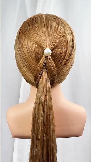 Cute Everyday Hairstyle for Girls – Simple Hair Tutorial #hairstyle #hair
