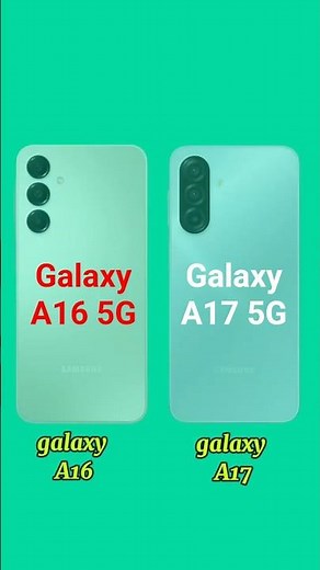 Samsung A16 5G vs A17 5G ⚡ Which One Should You Buy in 2026? #mobilecomparison #smartphone