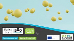 Skill Up Somerset’s Springboard500 campaign aims to get 500 individuals from Somerset aged 18 and over to sign-up for free short, skill-enhancing training courses. Courses offered by BTC include: • Health and Social Care • Food Safety • Digital Skills Find out more and sign up at: https://bit.ly/3kyMMNF #passthebounce #springboard500 | UCS College Group | Facebook