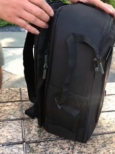 Watch Cwatcun Waterproof Camera Backpack with USB Port Rain Cover on Amazon Live
