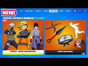 *NEW* Fortnite x Naruto is FINALLY HERE!