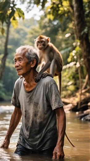 Grandpa Rudi saves the monkey #aderofijuandi #yourofyou