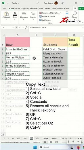 Separating Text and Numbers into Columns - Excel Tips and Tricks #shorts