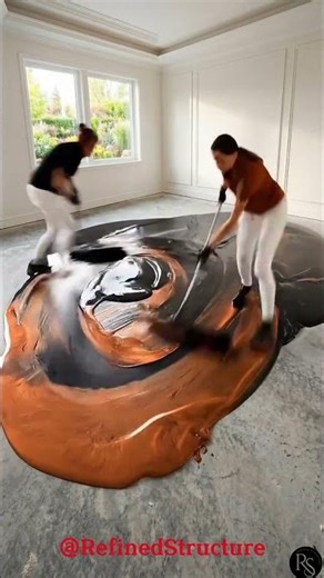 This bamboo floor looks grown, not built #interiordesign #diy