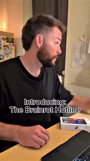 Philip Lindsay on Instagram: "Introducing the Brainrot hotline featuring the Bark Phone. The Bark Phone: - Monitors Apps - Filters Harmful Content - Flags Concerning Behavior Stop the rot, get the Bark Phone. #barkpartner #ad #genalpha"