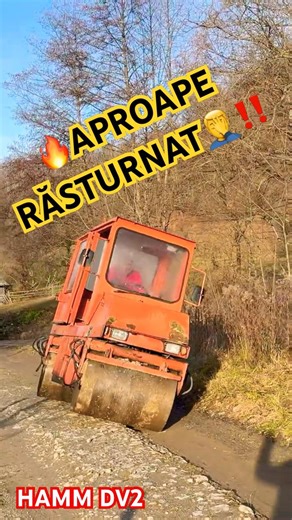 ERA SĂ SE RĂSTOARNE 😱 Cilindru la limită!