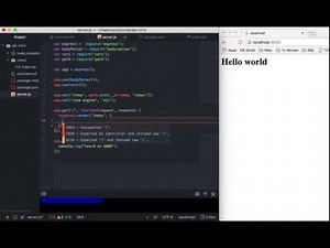 Intro to EJS - Injecting values into the views - 3