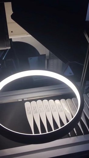 CCD camera visual system automatic fiber laser marking machine