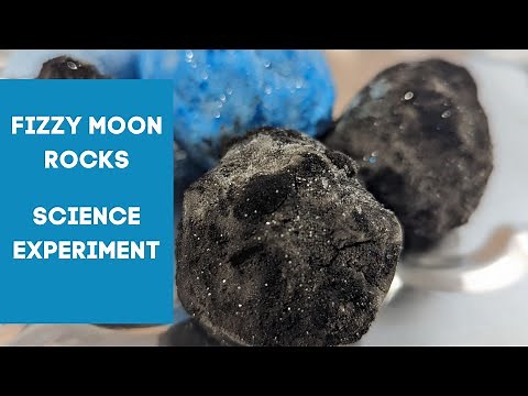 Making Fizzy Moon Rocks Science Activity