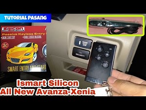 Fitur dan Cara Pasang Keyless ismart Silicon All new Avanza-Xenia