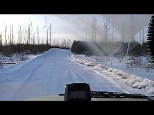 Ice road trucking - Manitoba, Canada