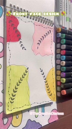 Peach Front Page Idea/Design✨#youtubeshorts #shorts #ytshorts