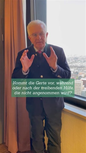 Christoph Hess (@christophhesstrainer) - Die richtige Verwendung der Reitgerte: Ein Leitfaden von Christoph Hess