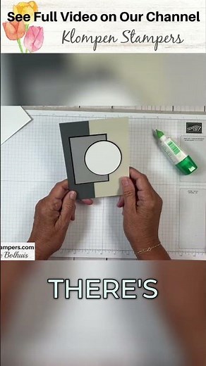 Easy Card Making Template: Step-by-Step Tutorial #shorts