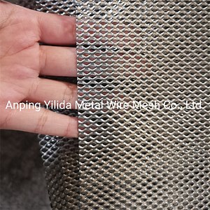 [Hot Item] Flattened Carbon Steel Small Hole Expanded Mesh Metal