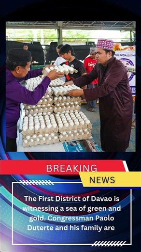 18,000 FAMILIES BLESSED! 🌙 The Dutertes Launch Massive Eid Aid Mission in Davao!