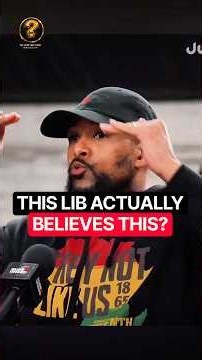 Does This Low IQ Lib Actually BELIEVE This?! 😳 | Officer Tatum | Surrounded