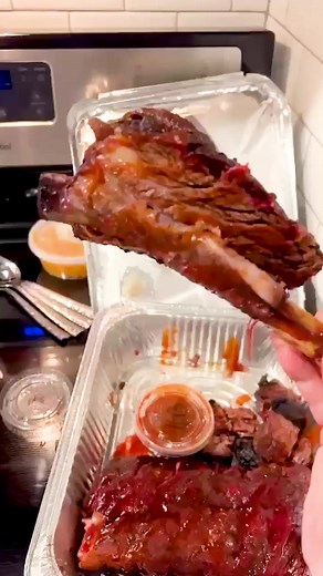 Crown Prime Rib that literally falls off the bone. OMG is right! 😁 Thanks for the awesome video @realtalkhaleigh! | Jack Stack Barbecue