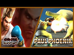 TEKKEN 5 DR [PSP] Story Mode – Paul Phoenix Gameplay [4K 60FPS]