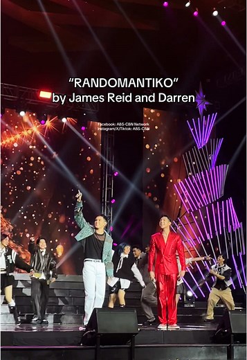 Exciting Collaboration: James Reid and Darren Perform “Randomantiko” at ABS-CBN Christmas Special 2024