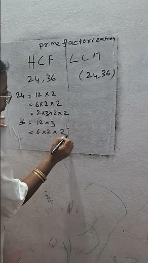 Prime Factorisation Method for HCF & LCM | Part 1 | Easy Step-by-Step
