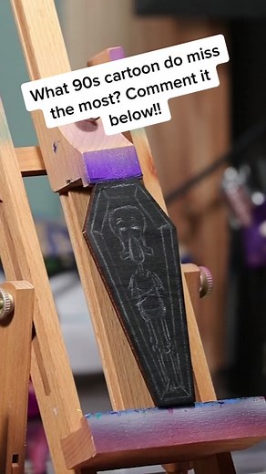 Squidward Painting Timelapse