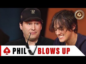 Hellmuth BLOWS UP against Italian Poker Pro ♠️ Best of The Big Game ♠️ PokerStars