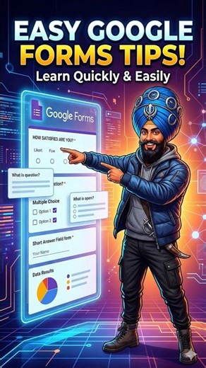 Google Forms | Part 23 | Explained in 40 Seconds | Student & Teacher Hack 🤯#GoogaleSingh#googleforms