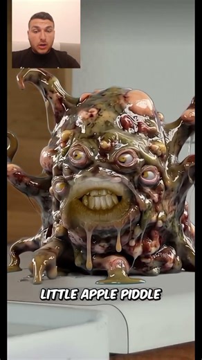 THIS IS WHAT NIGHTMARE FUEL IS MADE FROM!💀☠️⛽️ #short #annoyingorange #monster #scary