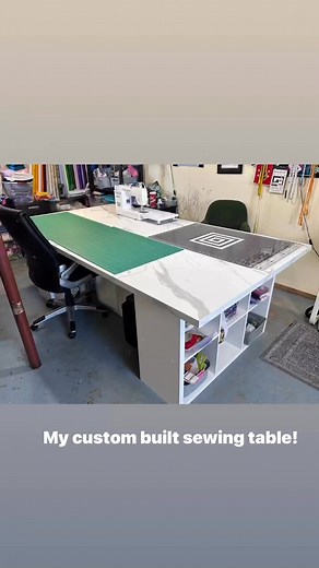 3.9K views · 89 reactions | My custom built sewing table I love it...