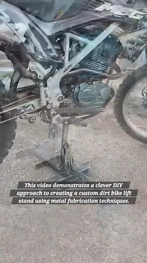 ​DIY Heavy-Duty Motorcycle Lift Stand Project